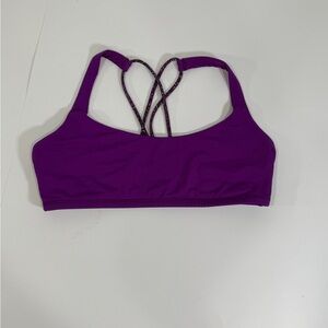 Lululemon Athletica Deep Purple Sports Bra